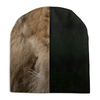 Заказать головной убор в Москве. Шапка унисекс с полной запечаткой Хищник лев от weeert - готовые дизайны и нанесение принтов.