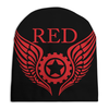 Заказать головной убор в Москве. Шапка унисекс с полной запечаткой RED'S Logo от RED'S - готовые дизайны и нанесение принтов.