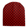 Заказать головной убор в Москве. Шапка унисекс с полной запечаткой BLACK & RED ROSE от cooldesign  - готовые дизайны и нанесение принтов.