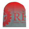 Заказать головной убор в Москве. Шапка унисекс с полной запечаткой RED'S Logo от RED'S - готовые дизайны и нанесение принтов.