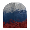 Заказать головной убор в Москве. Шапка унисекс с полной запечаткой Путин от denis01001 - готовые дизайны и нанесение принтов.