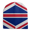 Заказать головной убор в Москве. Шапка унисекс с полной запечаткой Британский флаг от игорь попов - готовые дизайны и нанесение принтов.