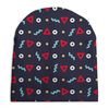 Заказать головной убор в Москве. Шапка унисекс с полной запечаткой PATTERN от CoolDesign - готовые дизайны и нанесение принтов.