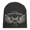 Заказать головной убор в Москве. Шапка унисекс с полной запечаткой  Stone Sour от geekbox - готовые дизайны и нанесение принтов.