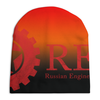 Заказать головной убор в Москве. Шапка унисекс с полной запечаткой RED'S Logo от RED'S - готовые дизайны и нанесение принтов.