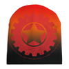 Заказать головной убор в Москве. Шапка унисекс с полной запечаткой RED'S Logo от RED'S - готовые дизайны и нанесение принтов.