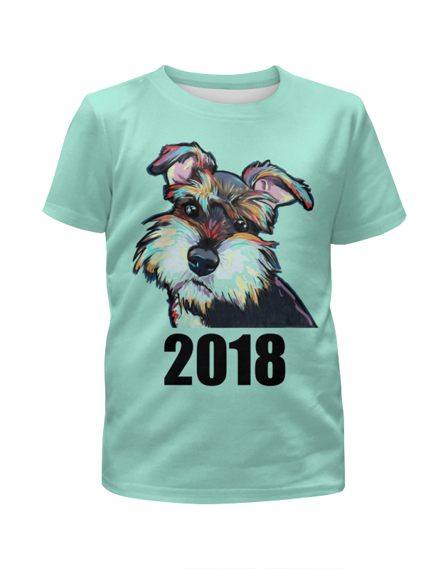 Printio Футболка с полной запечаткой для мальчиков 2018 - год собаки. printio футболка с полной запечаткой для мальчиков год собаки