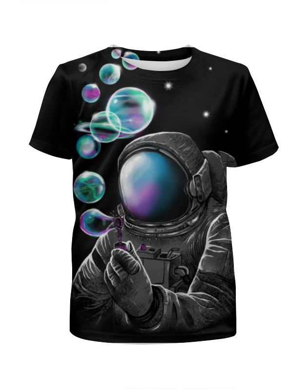 Printio Футболка с полной запечаткой для мальчиков Космические пузыри printio футболка с полной запечаткой для мальчиков космические краски