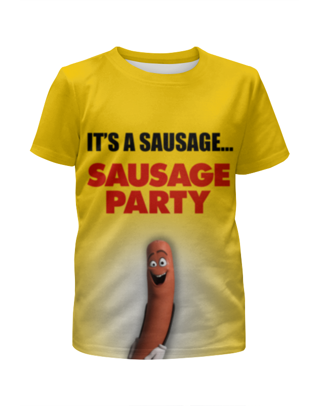 Printio Футболка с полной запечаткой для мальчиков Sausage party - полный расколбас! футболка с полной запечаткой мужская printio lets party