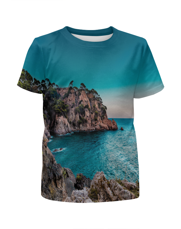 Printio Футболка с полной запечаткой для мальчиков Берег printio футболка с полной запечаткой для мальчиков морской берег