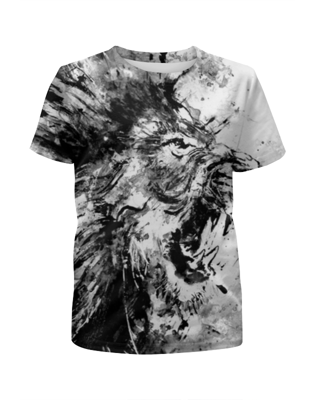 Printio Футболка с полной запечаткой для мальчиков Рычащий лев printio футболка с полной запечаткой мужская рычащий лев