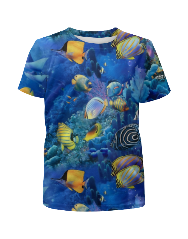 Printio Футболка с полной запечаткой для мальчиков Морской риф printio футболка с полной запечаткой для мальчиков морской