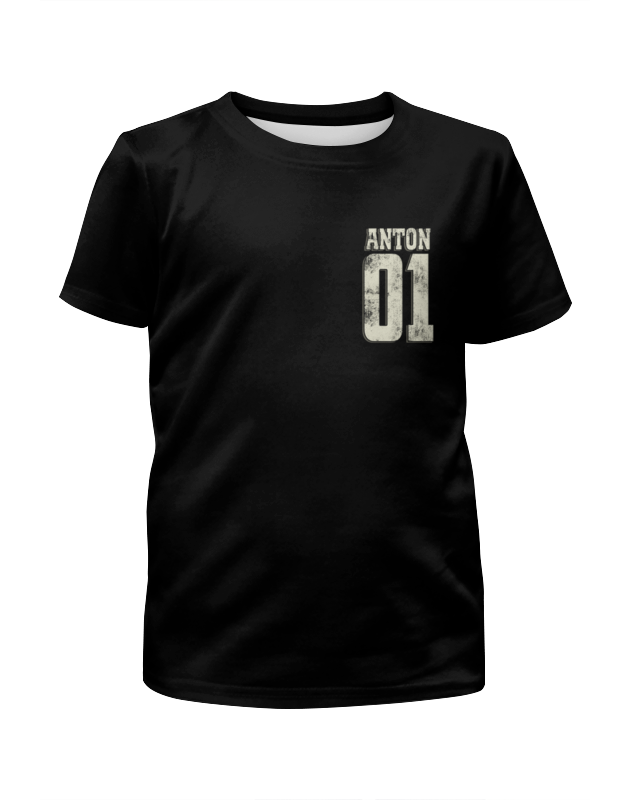 Printio Футболка с полной запечаткой для мальчиков Антон 01 printio футболка с полной запечаткой для мальчиков роман 01