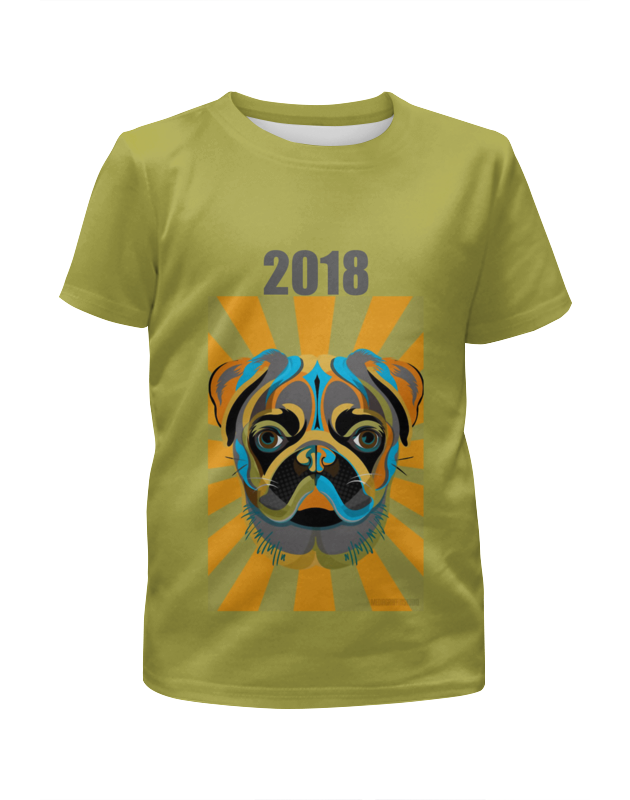 Printio Футболка с полной запечаткой для мальчиков Год собаки printio футболка с полной запечаткой для мальчиков год собаки