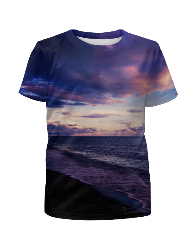 Printio Футболка с полной запечаткой для мальчиков Морской берег printio футболка с полной запечаткой женская над нами только небо