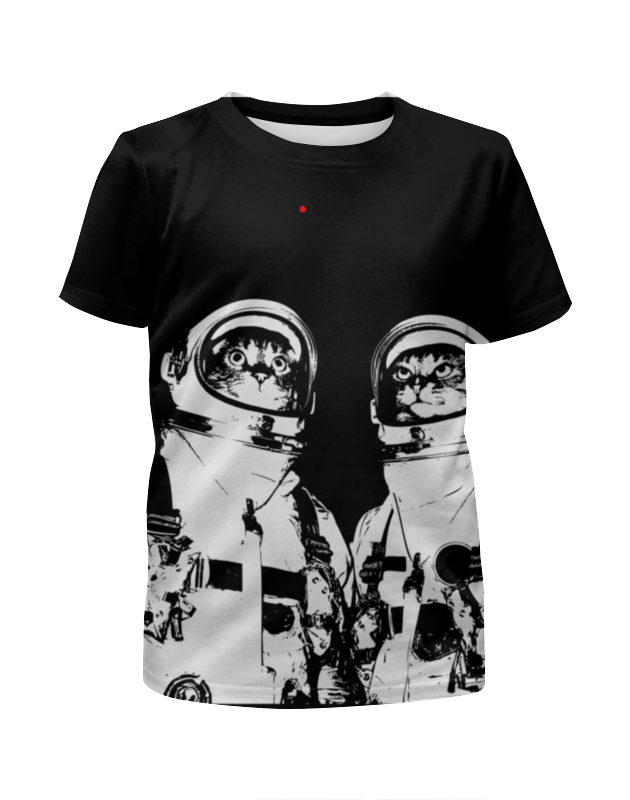Printio Футболка с полной запечаткой для мальчиков Коты космонавты printio футболка с полной запечаткой мужская космонавты
