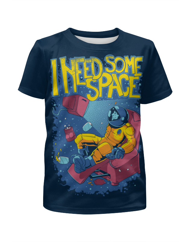 Printio Футболка с полной запечаткой для мальчиков В космосе printio футболка с полной запечаткой для мальчиков котик в космосе