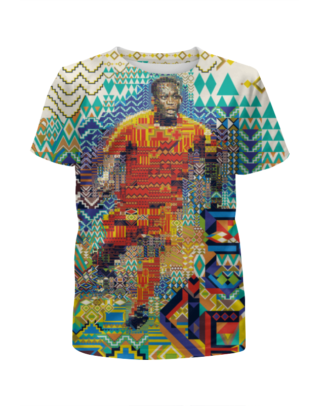 Printio Футболка с полной запечаткой для мальчиков Футбольная мозайка printio футболка с полной запечаткой женская африканский узор