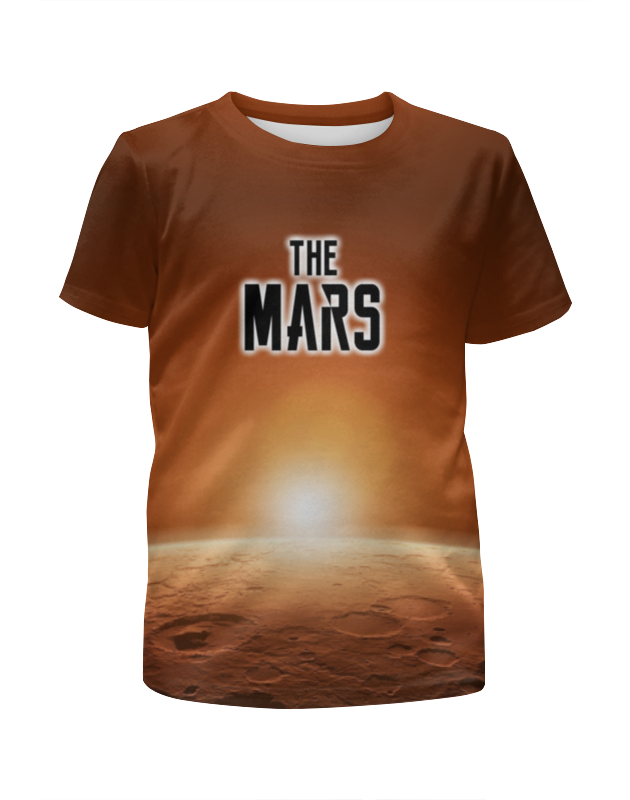 Printio Футболка с полной запечаткой для мальчиков The mars (the planet) мужская футболка парад планет солнечной системы l темно синий