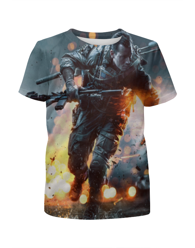 Printio Футболка с полной запечаткой для мальчиков Battlefield 4 printio футболка с полной запечаткой для мальчиков battlefield