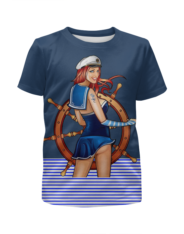 Printio Футболка с полной запечаткой для мальчиков Морячка printio футболка с полной запечаткой для девочек морячка