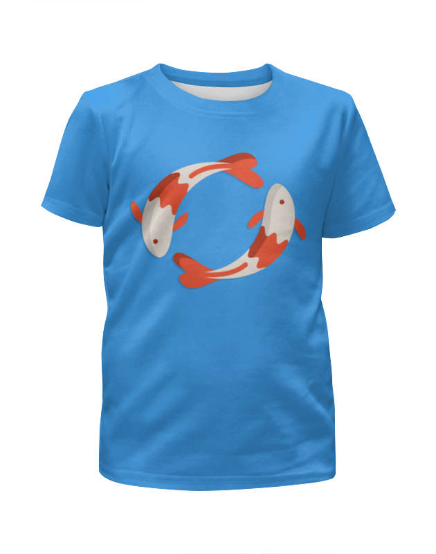 Printio Футболка с полной запечаткой для мальчиков Рыбки printio футболка с полной запечаткой для мальчиков коты и рыбки