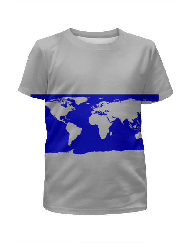 Printio Футболка с полной запечаткой для мальчиков Карта мира printio футболка с полной запечаткой мужская земля