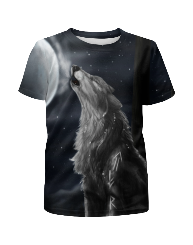 Printio Футболка с полной запечаткой для мальчиков Одиночество волка printio футболка с полной запечаткой для мальчиков душа волка