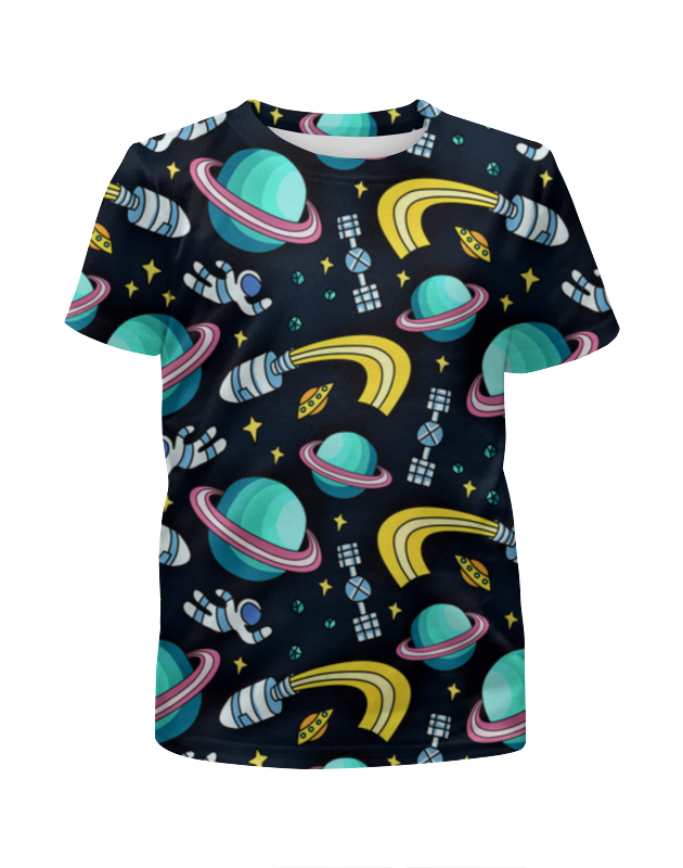 Printio Футболка с полной запечаткой для мальчиков В космосе printio футболка с полной запечаткой для мальчиков в космосе