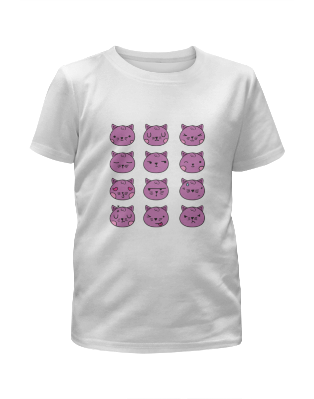 printio футболка с полной запечаткой для мальчиков счастливые котики Printio Футболка с полной запечаткой для мальчиков Котики