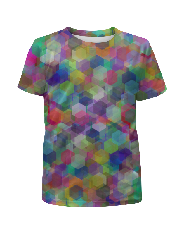 Printio Футболка с полной запечаткой для мальчиков Орнамент из разноцветных кристаллов printio футболка с полной запечаткой мужская кристаллы