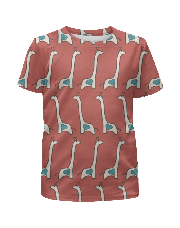 Printio Футболка с полной запечаткой для мальчиков Жирафы printio футболка с полной запечаткой для девочек жирафы