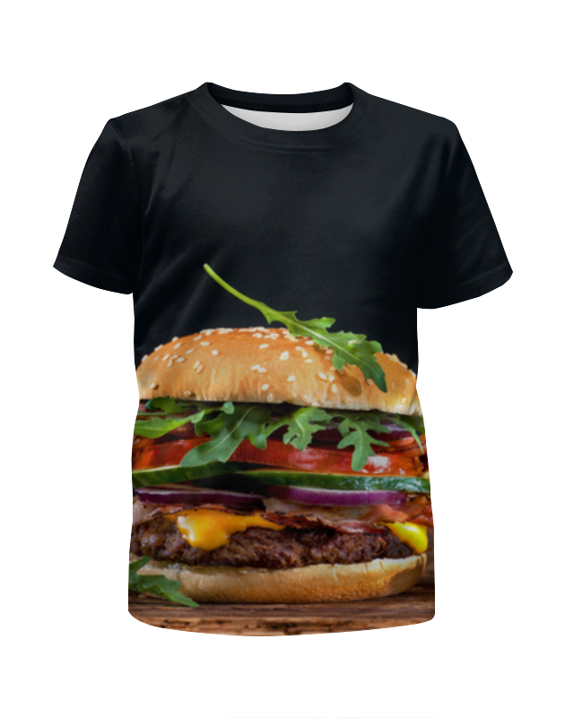 Printio Футболка с полной запечаткой для мальчиков Бургер футболка с полной запечаткой мужская printio бургер