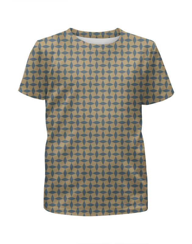 printio футболка с полной запечаткой для мальчиков неоновые квадраты Printio Футболка с полной запечаткой для мальчиков Геометрический орнамент