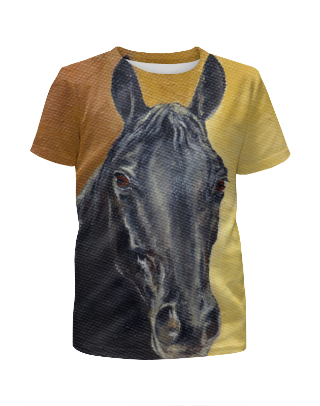 Printio Футболка с полной запечаткой для мальчиков Портрет лошади printio футболка с полной запечаткой мужская портрет лошади