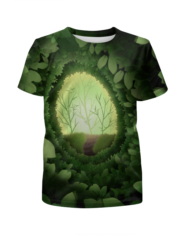 Printio Футболка с полной запечаткой для мальчиков Таинственный лес printio спортивная футболка 3d таинственный лес
