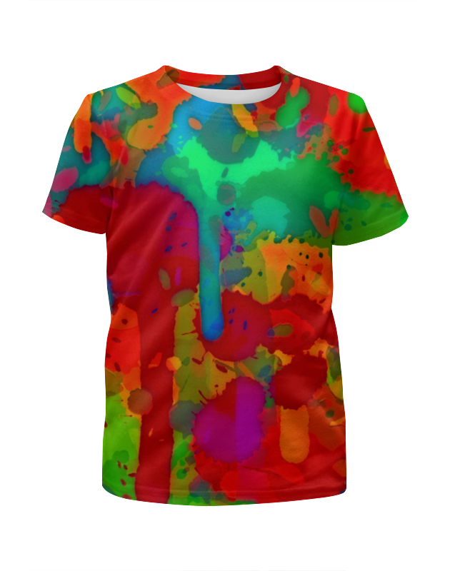 Printio Футболка с полной запечаткой для мальчиков Сочные краски printio футболка с полной запечаткой мужская сочные краски