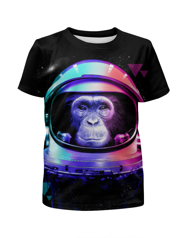 Printio Футболка с полной запечаткой для мальчиков Обезьяна космонавт printio футболка с полной запечаткой для мальчиков обезьяна