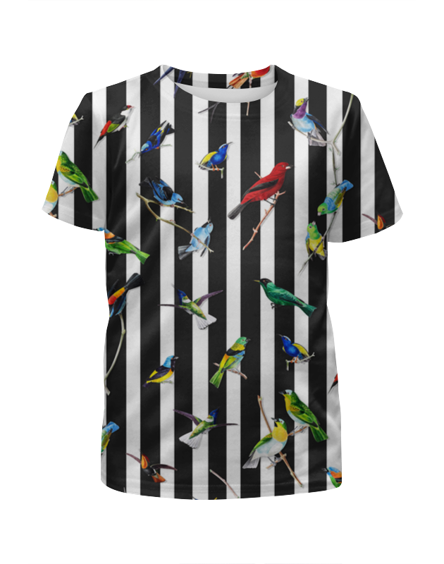 Printio Футболка с полной запечаткой для мальчиков Птицы printio футболка с полной запечаткой для мальчиков птицы и пчёлы