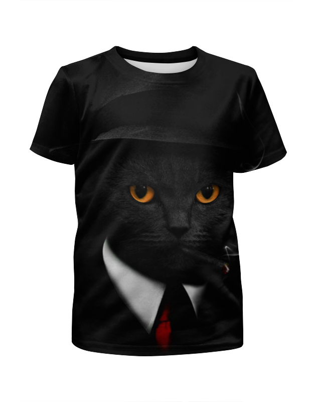 Printio Футболка с полной запечаткой для мальчиков Агент кот printio футболка с полной запечаткой мужская агент кот