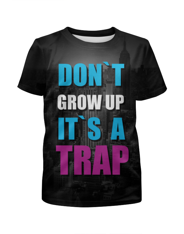 Printio Футболка с полной запечаткой для мальчиков Крупный текст it is a trap printio футболка с полной запечаткой для мальчиков крупный текст it is a trap