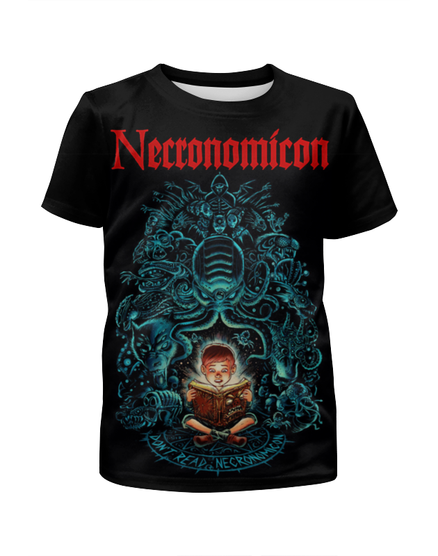Printio Футболка с полной запечаткой для мальчиков Necronomicon printio футболка с полной запечаткой для девочек necronomicon