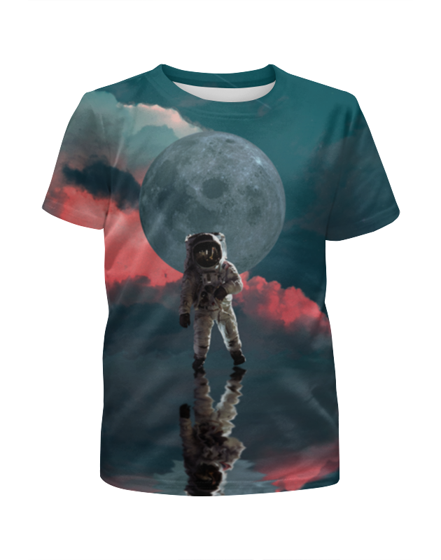 Printio Футболка с полной запечаткой для мальчиков Космонавт астронавт printio футболка с полной запечаткой для мальчиков аниме пейзаж