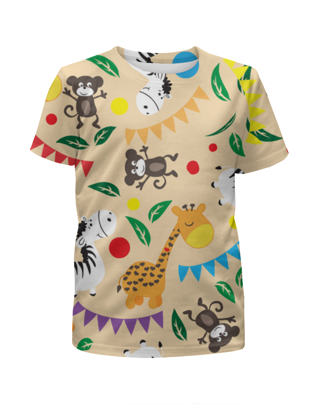 Printio Футболка с полной запечаткой для мальчиков Животные printio футболка с полной запечаткой для мальчиков забавные животные