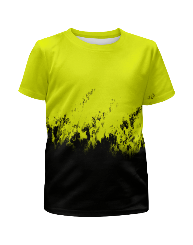 Printio Футболка с полной запечаткой для мальчиков Желто-черные краски printio футболка с полной запечаткой для мальчиков желто черные краски