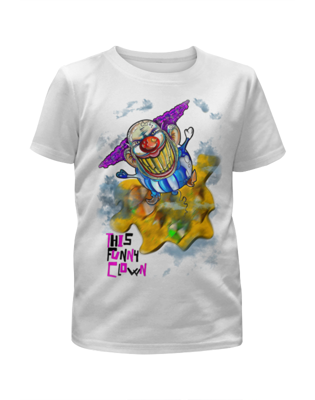 Printio Футболка с полной запечаткой для мальчиков Смешной клоун printio футболка с полной запечаткой для девочек смешной клоун