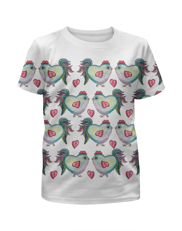 Printio Футболка с полной запечаткой для мальчиков Веселые петушки printio футболка с полной запечаткой женская петух символ 2017 года