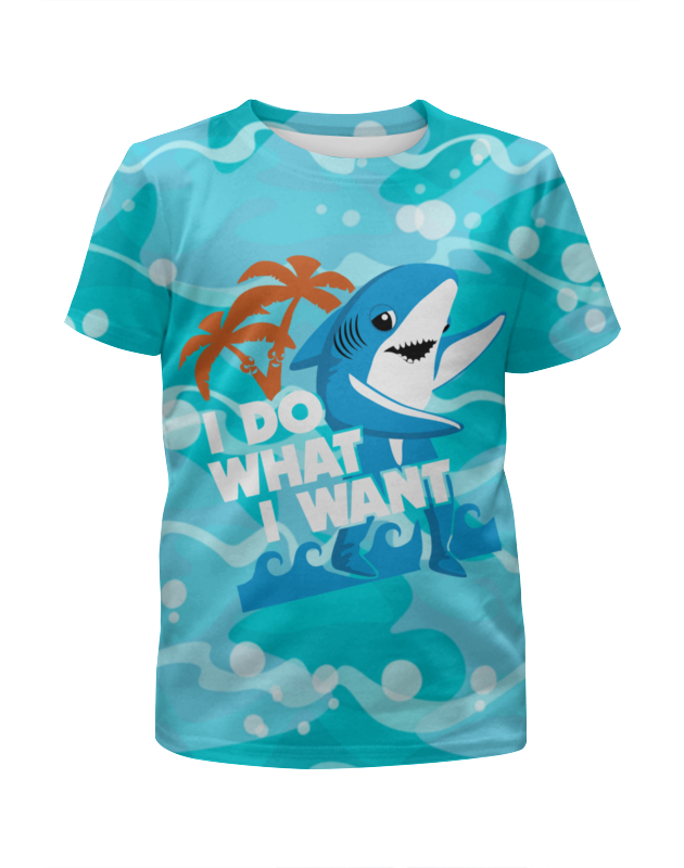 Printio Футболка с полной запечаткой для мальчиков Я делаю то,что хочу ( акула ) printio футболка с полной запечаткой женская я делаю то что хочу акула