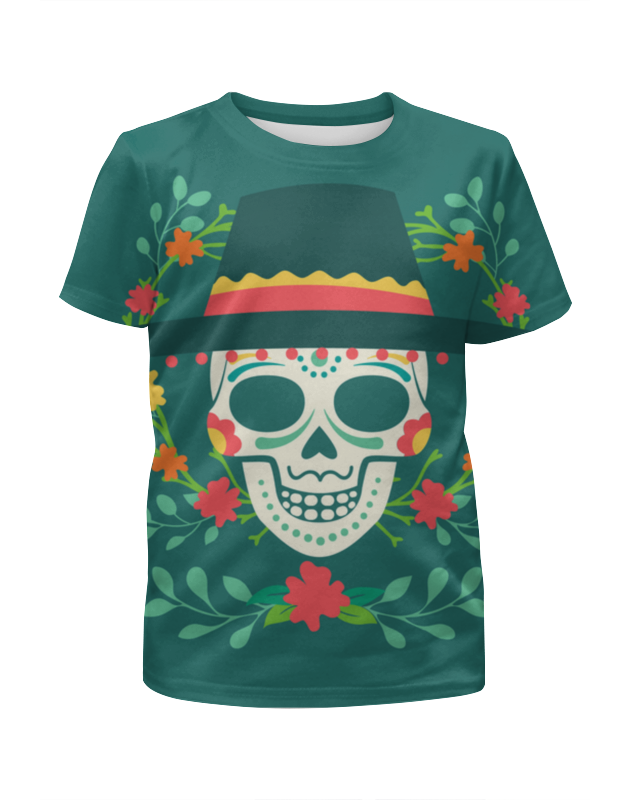 Printio Футболка с полной запечаткой для мальчиков Мексиканец (череп) printio футболка с полной запечаткой для мальчиков мексиканец череп