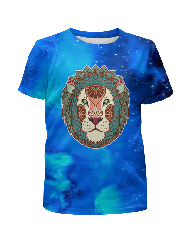 Printio Футболка с полной запечаткой для мальчиков Зодиак-лев printio футболка с полной запечаткой для девочек лев зодиак